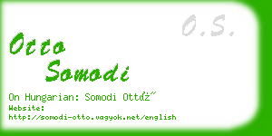 otto somodi business card
